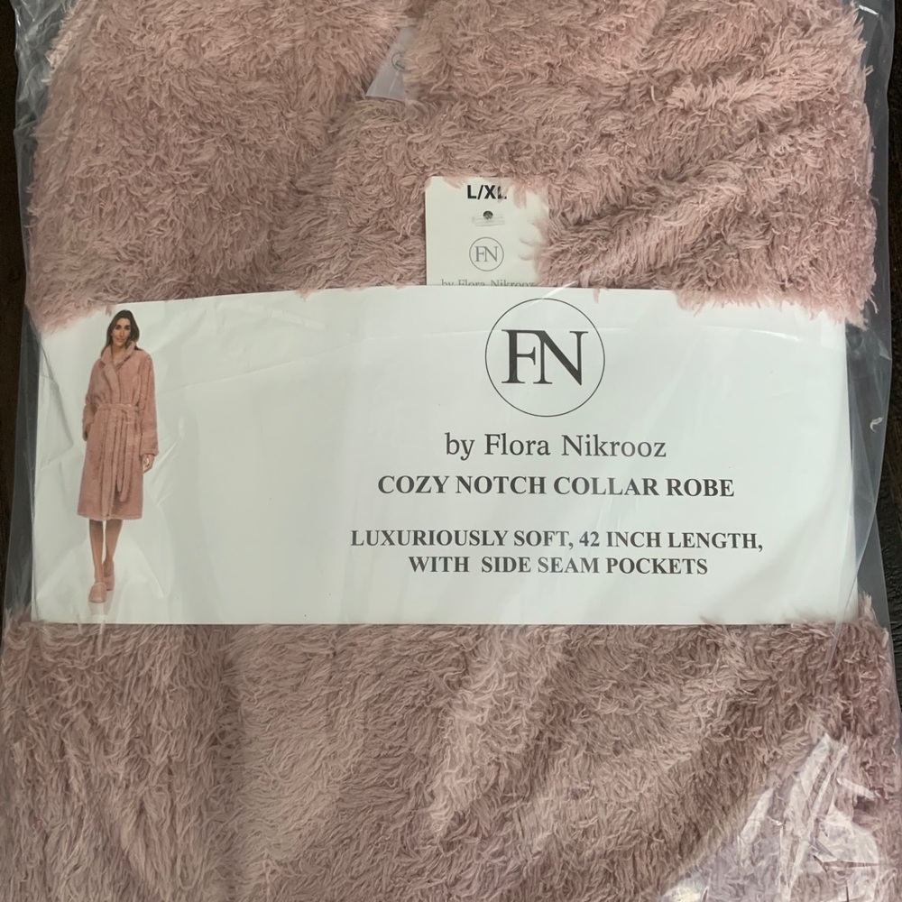 🆕 Flora Nikrooz Pink Robe - Picture 6 of 13